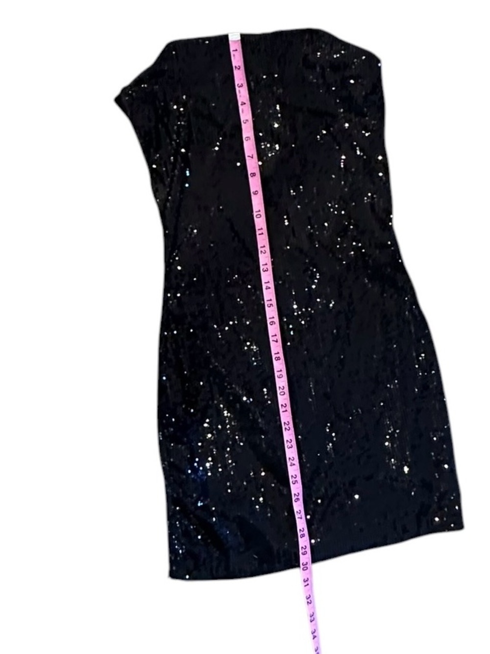Urban Outfitters UO Lioness Eastside Strapless Sequin Stretch Mini Dress Medium - Picture 9 of 11